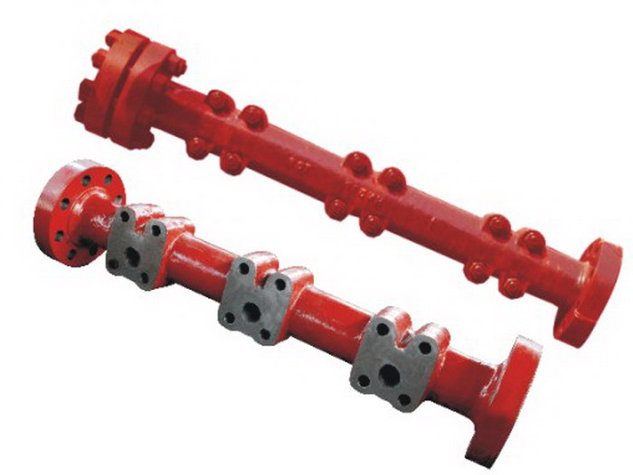 Discharge pipeline